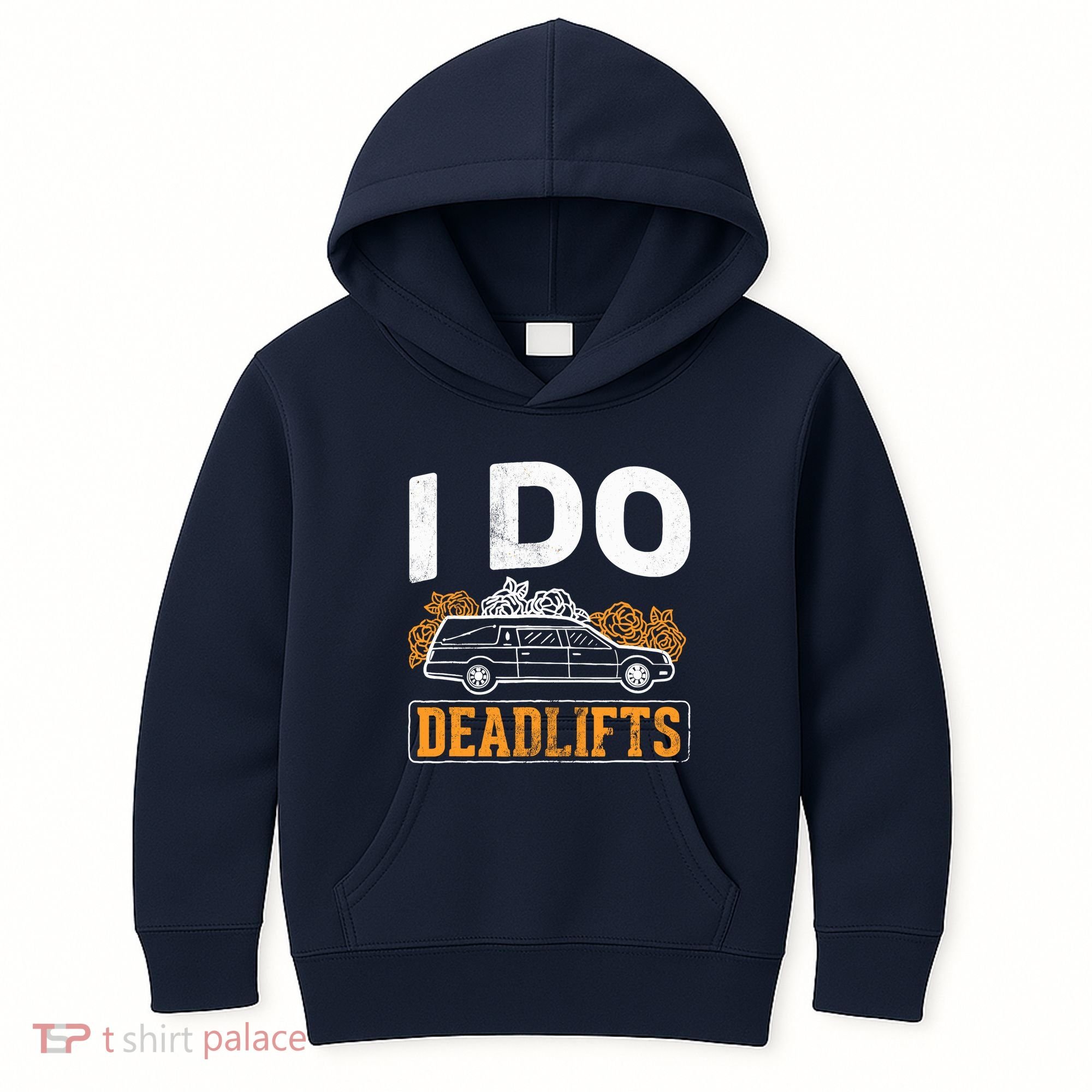 I Do Deadlifts Mortician Mortuary Funeral Director Kids Hoodie