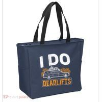 I Do Deadlifts Mortician Mortuary Funeral Director Tote Bag thumb 2