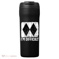 Im Difficult Double Black Diamond Ski Snowboard Gift 24oz Duet Stainless Steel Tumbler thumb 0