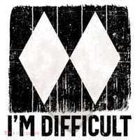 Im Difficult Double Black Diamond Ski Snowboard Gift Ceramic Ornament thumb 2