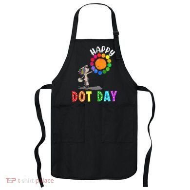 International Dot Day Colorful Polka Dot Happy Dot Day Apron