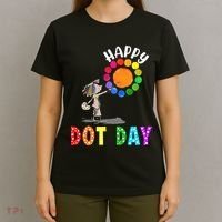 International Dot Day Colorful Polka Dot Happy Dot Day T-Shirt thumb 4