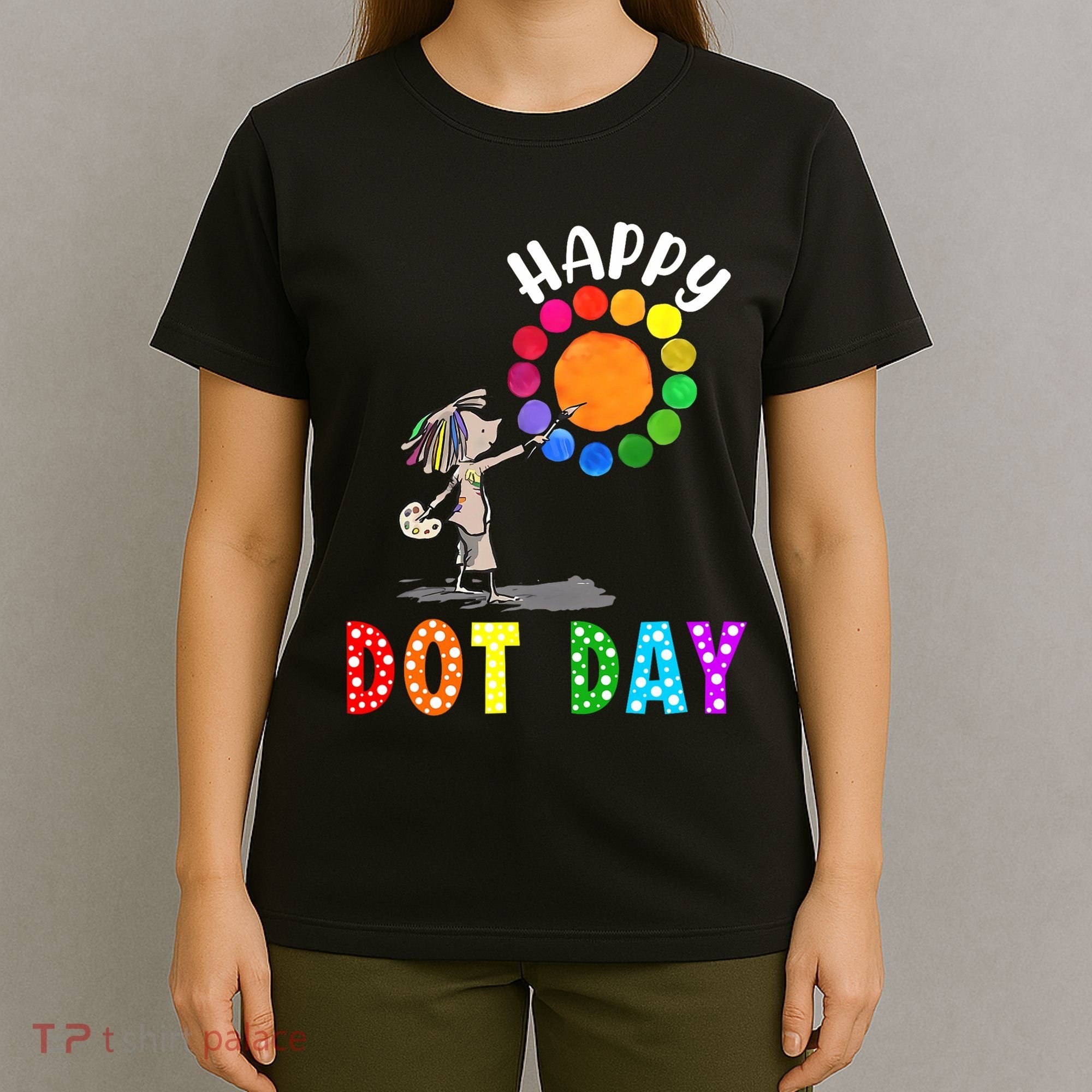 International Dot Day Colorful Polka Dot Happy Dot Day T-Shirt