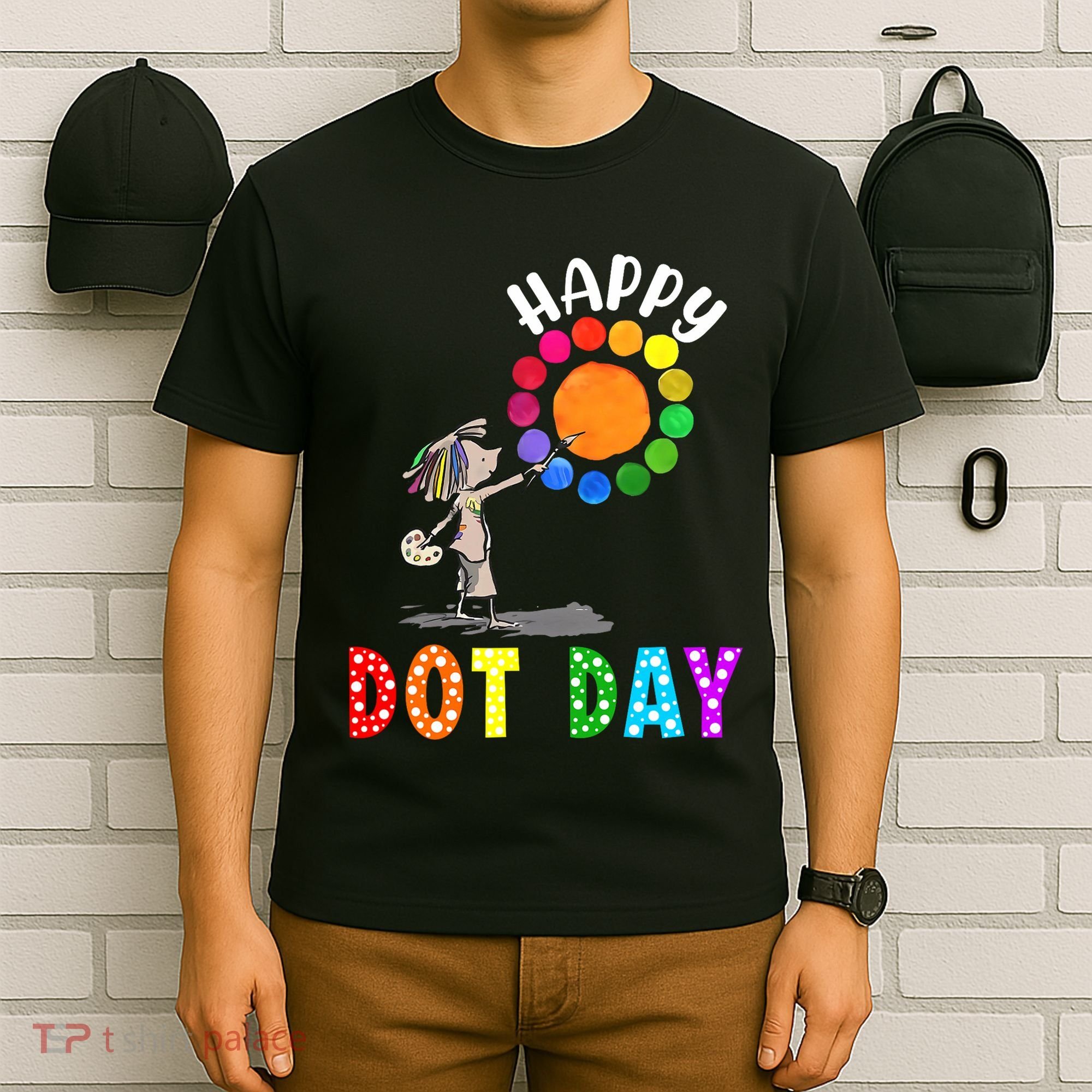 International Dot Day Colorful Polka Dot Happy Dot Day T-Shirt