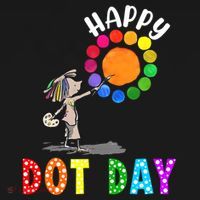 International Dot Day Colorful Polka Dot Happy Dot Day T-Shirt thumb 7