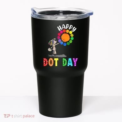 International Dot Day Colorful Polka Dot Happy Dot Day Tumbler