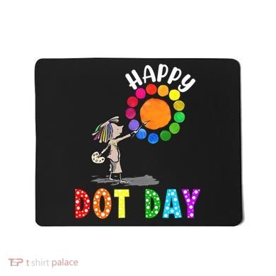 International Dot Day Colorful Polka Dot Happy Dot Day Mousepad