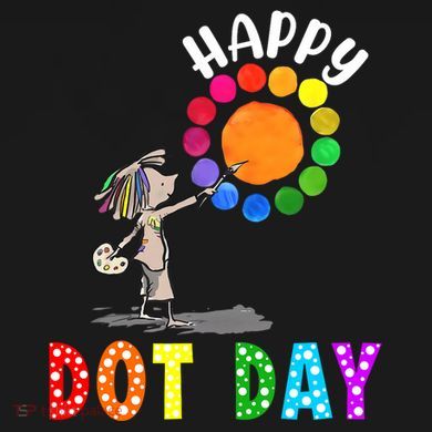 International Dot Day Colorful Polka Dot Happy Dot Day Tall Sweatshirt