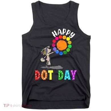International Dot Day Colorful Polka Dot Happy Dot Day Tank Top