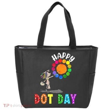 International Dot Day Colorful Polka Dot Happy Dot Day Tote Bag