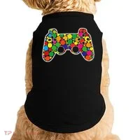 International Dot Day Gaming Dots Doggie Tank thumb 0