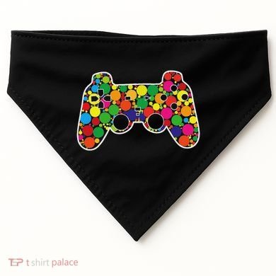 International Dot Day Gaming Dots USA-Made Doggie Bandana
