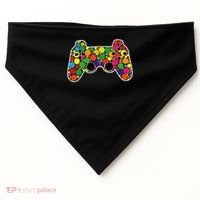International Dot Day Gaming Dots USA-Made Doggie Bandana thumb 0