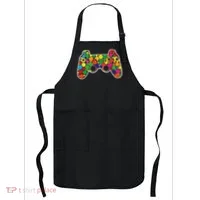 International Dot Day Gaming Dots Apron thumb 0