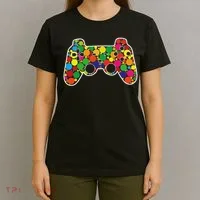 International Dot Day Gaming Dots T-Shirt thumb 4
