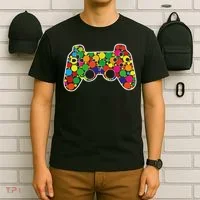 International Dot Day Gaming Dots T-Shirt thumb 6