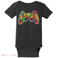International Dot Day Gaming Dots Baby Bodysuit thumb 0