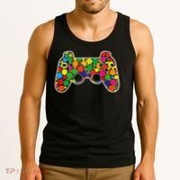 International Dot Day Gaming Dots Tank Top thumb 3