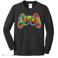 International Dot Day Gaming Dots Kids Long Sleeve Shirt thumb 0