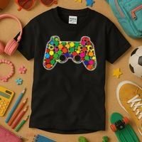 International Dot Day Gaming Dots Kids T-Shirt thumb 3