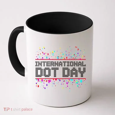 International Dot Day Dotted Logo Coffee Mug