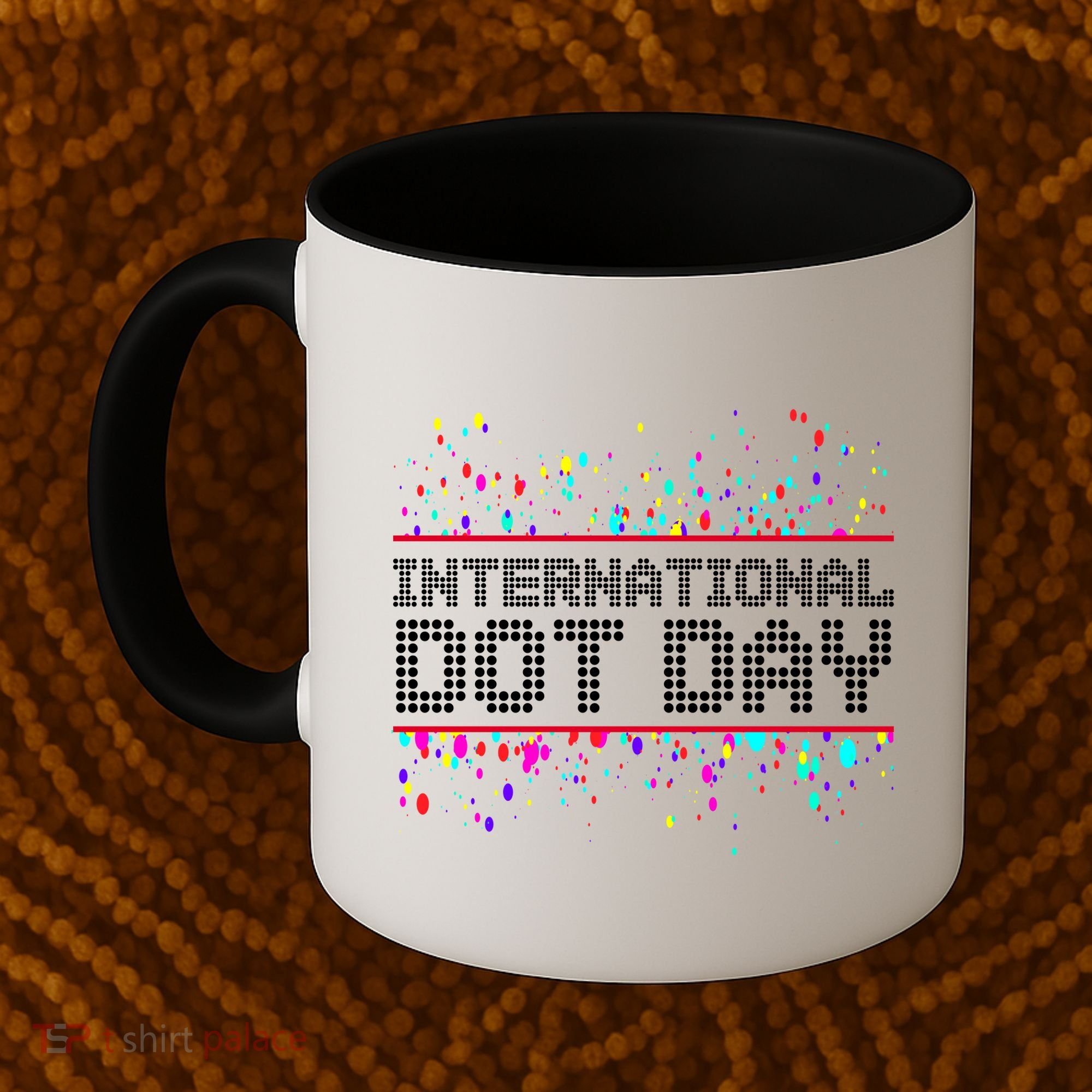 International Dot Day Dotted Logo Coffee Mug