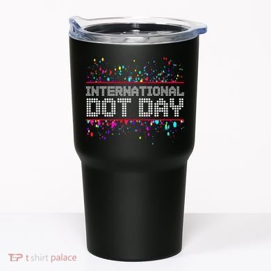 International Dot Day Dotted Logo Tumbler