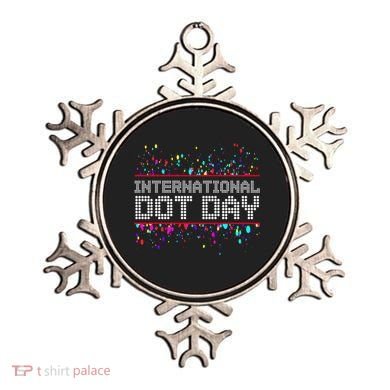 International Dot Day Dotted Logo Ornament