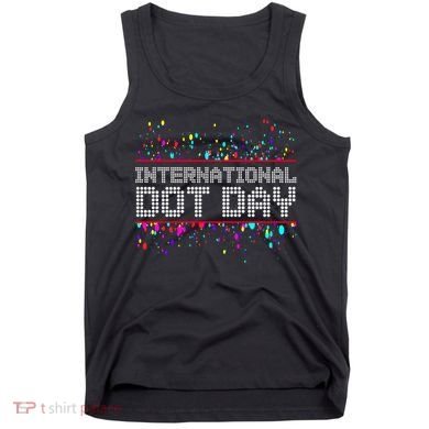 International Dot Day Dotted Logo Tank Top