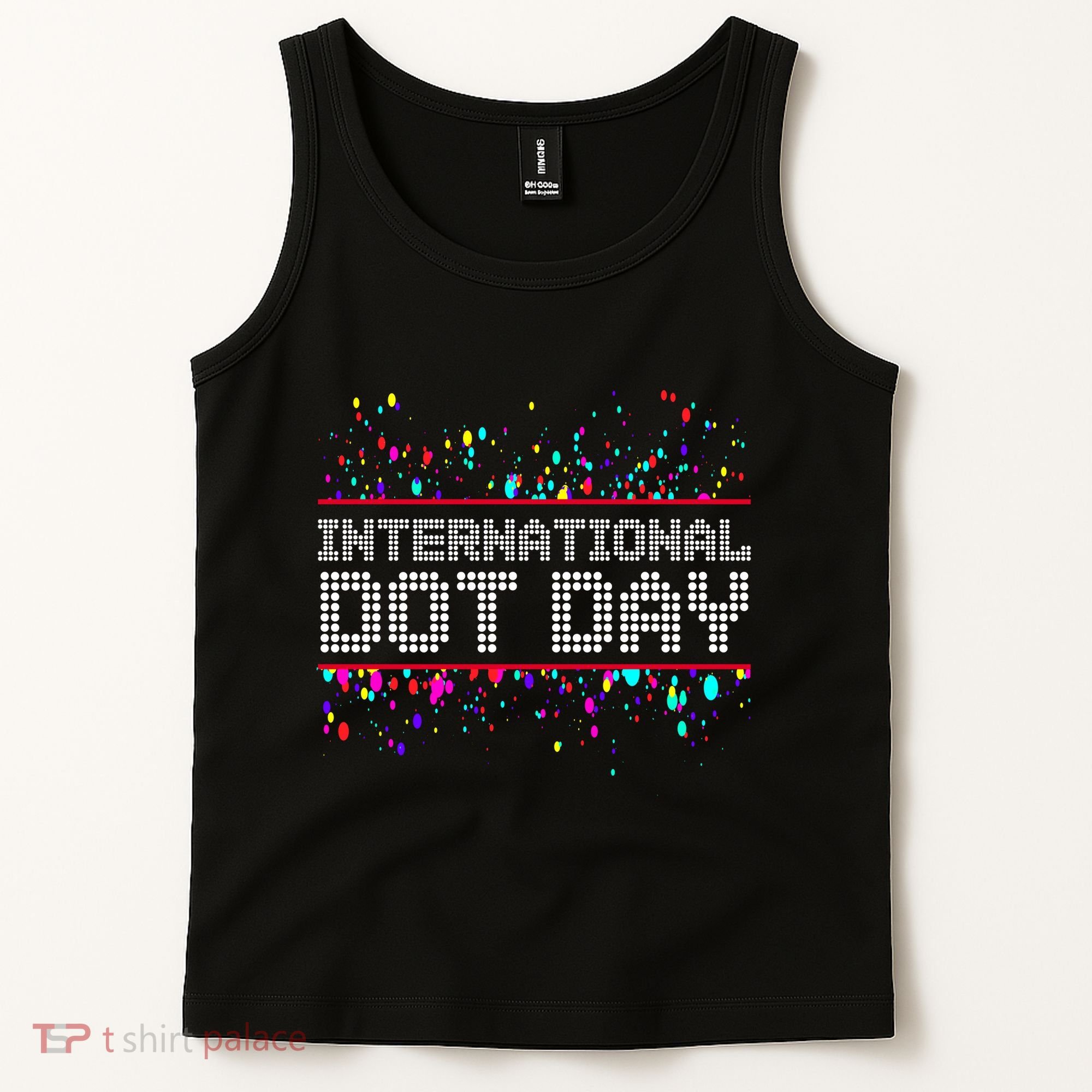 International Dot Day Dotted Logo Tank Top