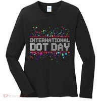 International Dot Day Dotted Logo Women's Long Sleeve Shirt thumb 0