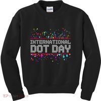International Dot Day Dotted Logo Kids Sweatshirt thumb 0