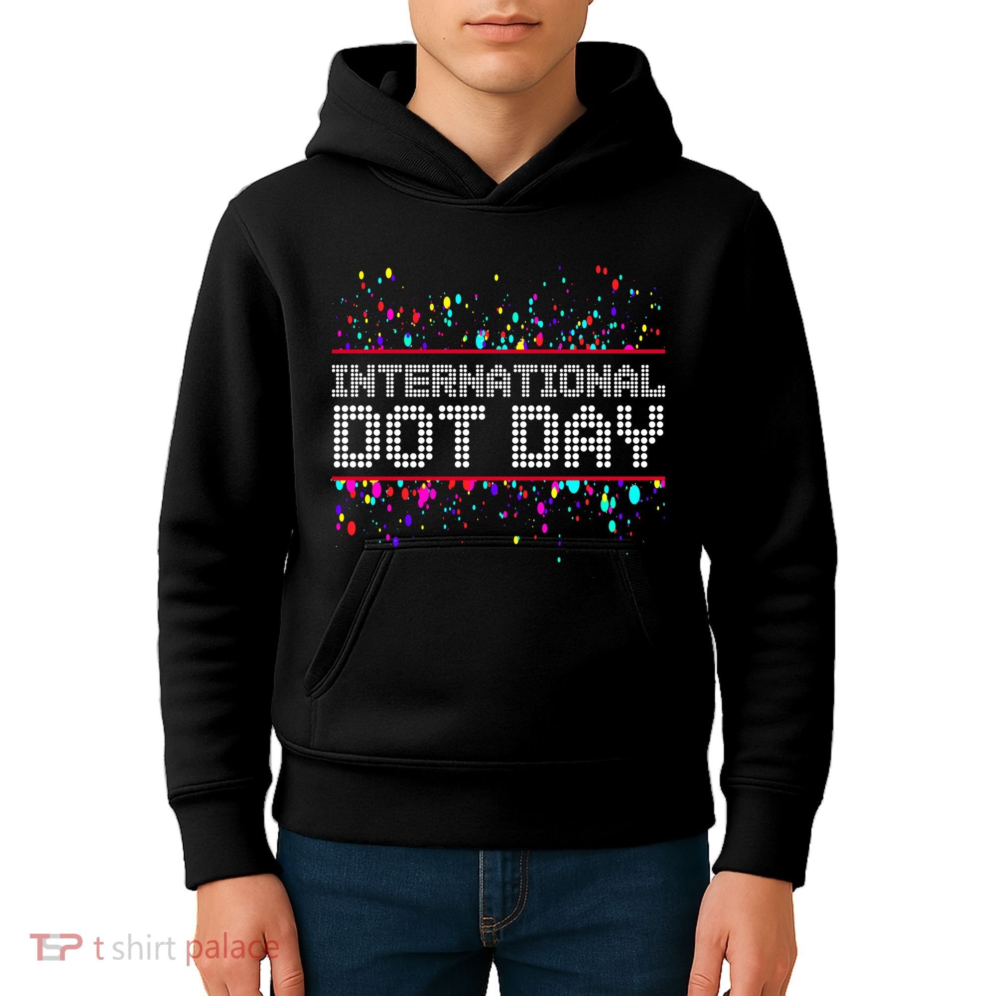 International Dot Day Dotted Logo Kids Hoodie