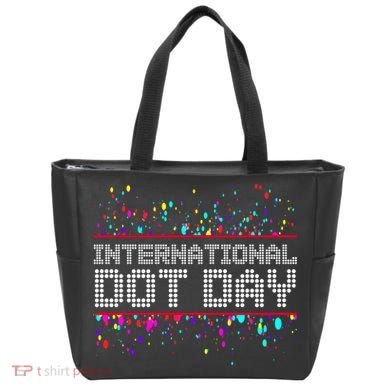 International Dot Day Dotted Logo Tote Bag