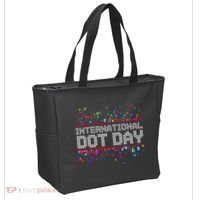 International Dot Day Dotted Logo Tote Bag thumb 2