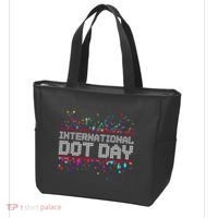 International Dot Day Dotted Logo Tote Bag thumb 3