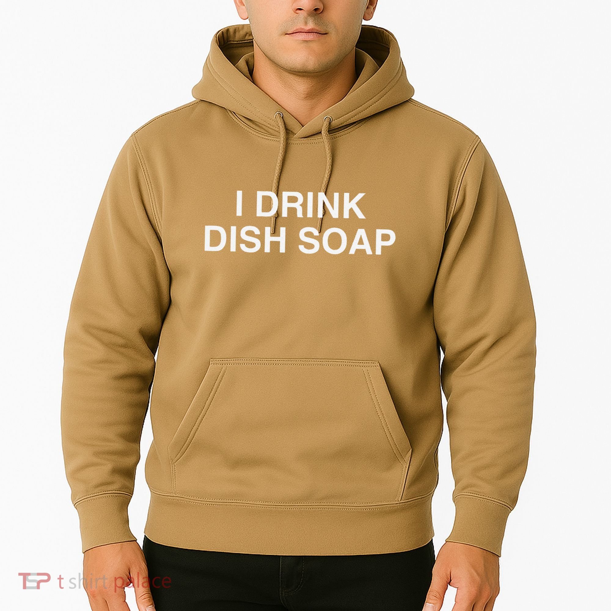 I Drink Dish Soap Funny Gen Z Brainrot Unhinged Novelty Meme Hoodie