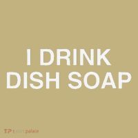 I Drink Dish Soap Funny Gen Z Brainrot Unhinged Novelty Meme Mousepad thumb 1