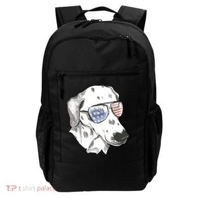 Independence Day Dalmatian Dog Backpack