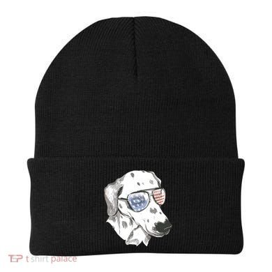 Independence Day Dalmatian Dog Beanie