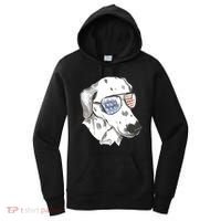 Independence Day Dalmatian Dog Women's Hoodie thumb 0