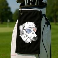 Independence Day Dalmatian Dog Golf Towel thumb 2