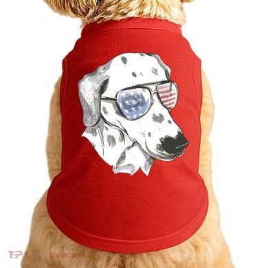 Independence Day Dalmatian Dog Doggie Tank