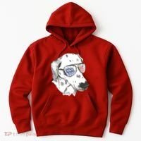 Independence Day Dalmatian Dog Hoodie thumb 0