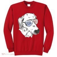 Independence Day Dalmatian Dog Sweatshirt thumb 0