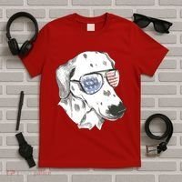 Independence Day Dalmatian Dog T-Shirt thumb 5