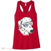 Independence Day Dalmatian Dog Women's Tank Top thumb 0