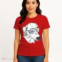 Independence Day Dalmatian Dog Women's T-Shirt thumb 4