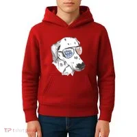 Independence Day Dalmatian Dog Kids Hoodie thumb 4