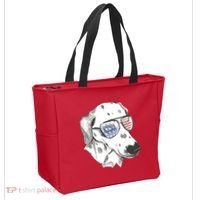 Independence Day Dalmatian Dog Tote Bag thumb 2